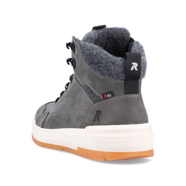 Rieker EVOLUTION Suede leather Men's boots| U0070 Ankle Boots - Grey | Free Delivery