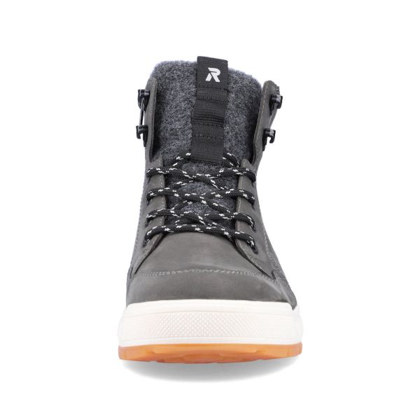 Rieker EVOLUTION Suede leather Men's boots| U0070 Ankle Boots - Grey | Free Delivery