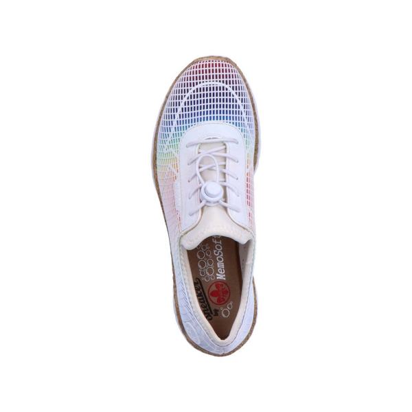 Rieker Women's shoes | Style N4270 Casual Slip-on - Multi | Free Delivery