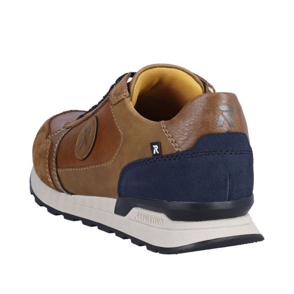 Rieker EVOLUTION Leather Men's shoes | U0305 - Brown | Free Delivery