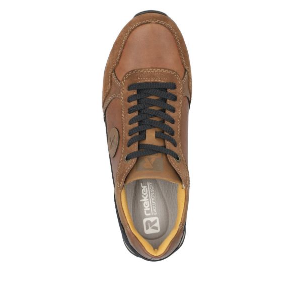 Rieker EVOLUTION Leather Men's shoes | U0305 - Brown | Free Delivery