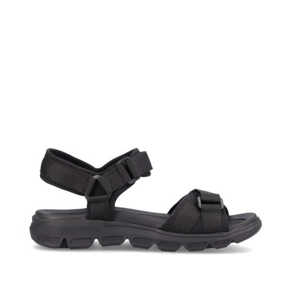 Rieker EVOLUTION Women's sandals | Style V8401 Athletic Trekking - Black | Free Delivery