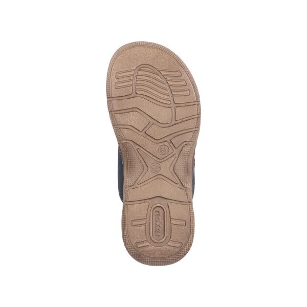 Rieker Men's sandals | Style 21491 Casual Mule - Blue | Free Delivery