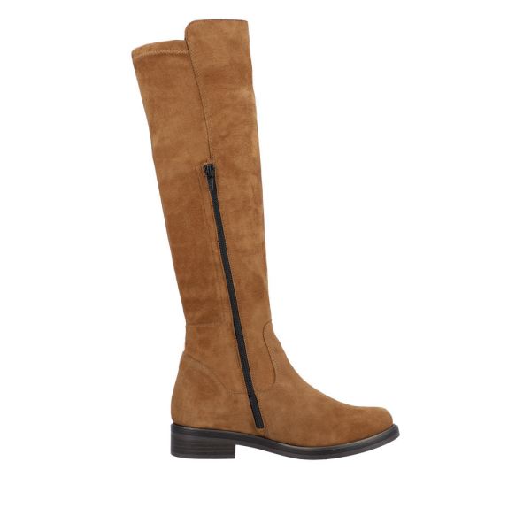 Remonte Suede Leather Women's' Tall Boots| D8387 Tall Boots - Brown | Free Delivery