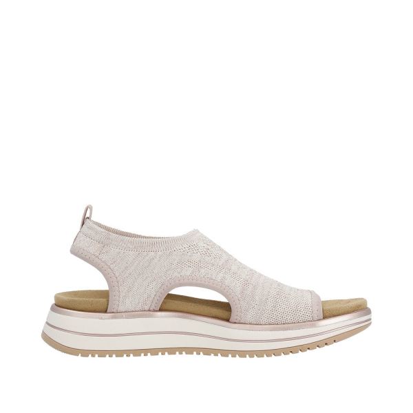 Remonte Women's sandals | Style D1J52 Athletic Sandal - Pink | Free Delivery