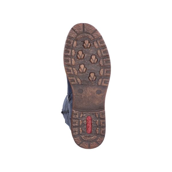 Rieker Synthetic Material Women's' Tall Boots| 94732-14 Tall Boots - Blue | Free Delivery