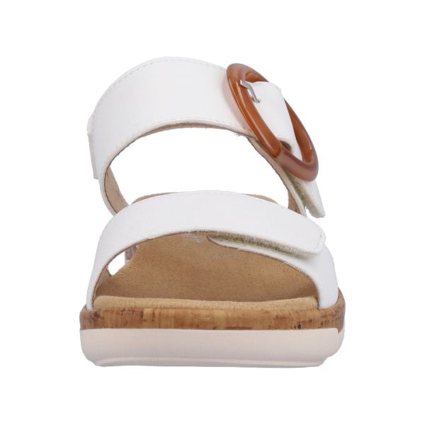 Remonte Women's sandals | Style R6853 Casual Sandal - White | Free Delivery