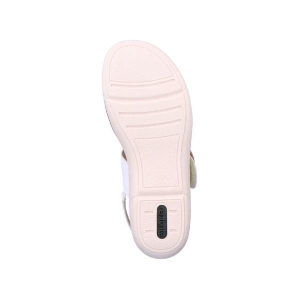 Remonte Women's sandals | Style R6853 Casual Sandal - White | Free Delivery
