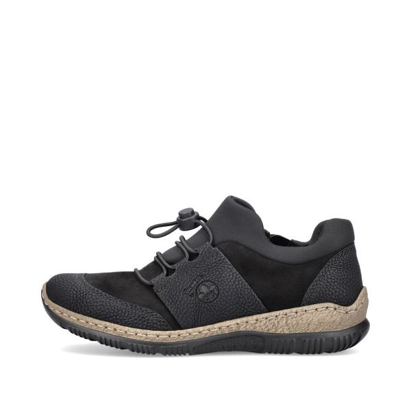 Rieker Textile Women's shoes| N32X8 - Black | Free Delivery