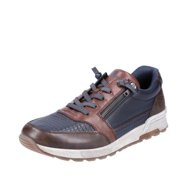 Rieker Synthetic Material Men's shoes| 15163 - Blue Combination | Free Delivery