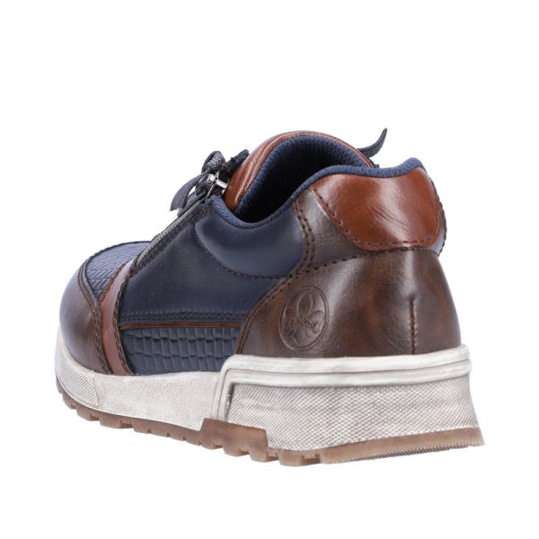 Rieker Synthetic Material Men's shoes| 15163 - Blue Combination | Free Delivery