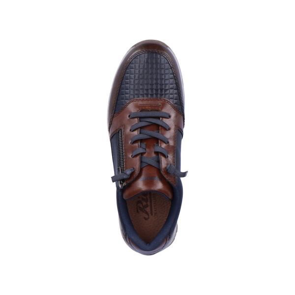 Rieker Synthetic Material Men's shoes| 15163 - Blue Combination | Free Delivery