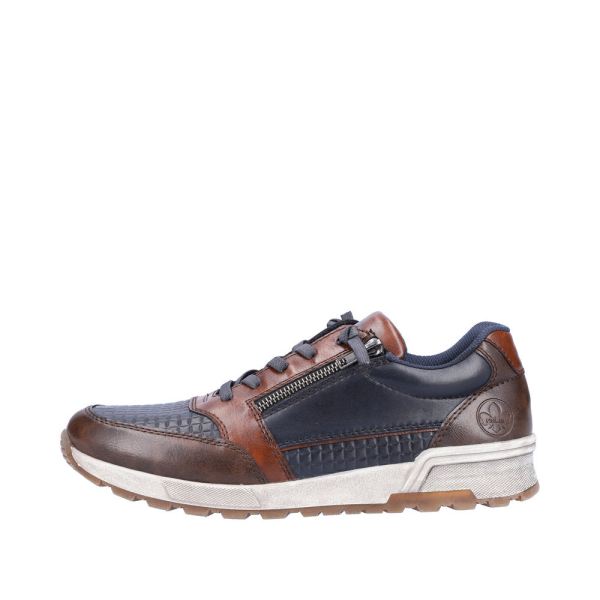 Rieker Synthetic Material Men's shoes| 15163 - Blue Combination | Free Delivery
