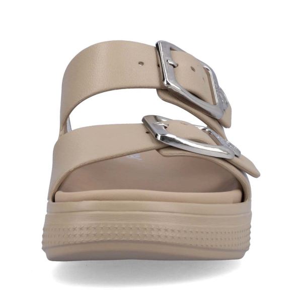 Rieker Women's sandals | Style P2180 Casual Mule - Brown | Free Delivery
