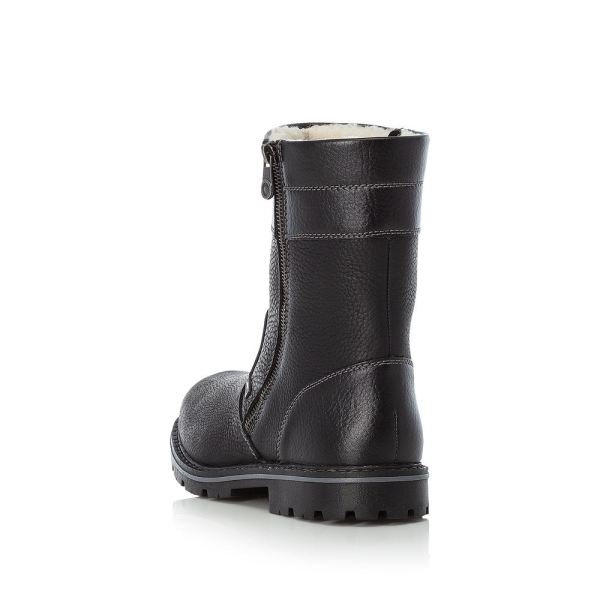 Rieker Leather Men's boots| 37761 Ankle Boots - Black | Free Delivery