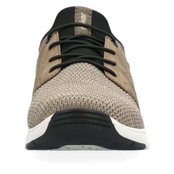 Rieker Men's shoes | Style 19556 Athletic Slip-on - Beige | Free Delivery