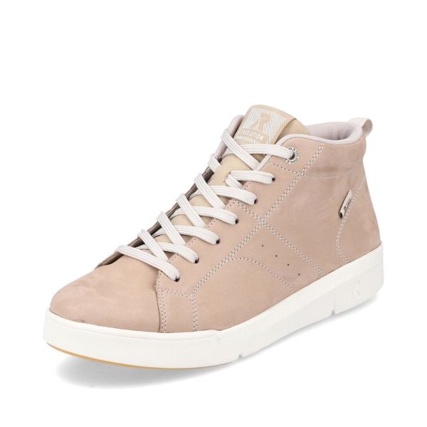 Rieker EVOLUTION Leather Women's shoes| 41907 - Beige | Free Delivery