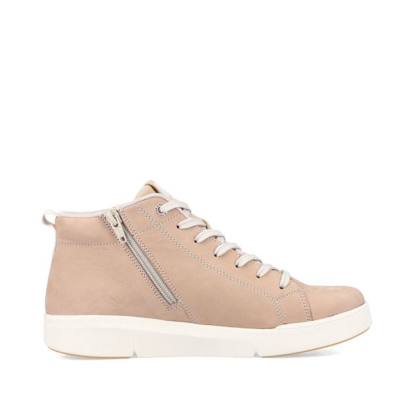 Rieker EVOLUTION Leather Women's shoes| 41907 - Beige | Free Delivery