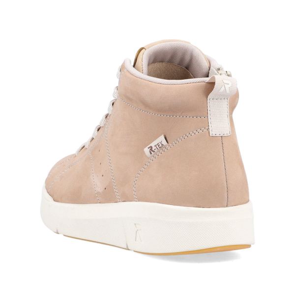 Rieker EVOLUTION Leather Women's shoes| 41907 - Beige | Free Delivery