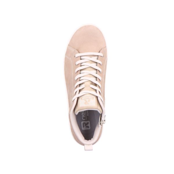 Rieker EVOLUTION Leather Women's shoes| 41907 - Beige | Free Delivery