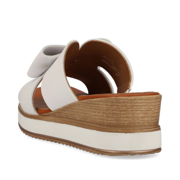 Remonte Women's sandals | Style D6456 Dress Mule - White | Free Delivery