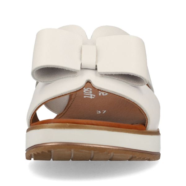 Remonte Women's sandals | Style D6456 Dress Mule - White | Free Delivery
