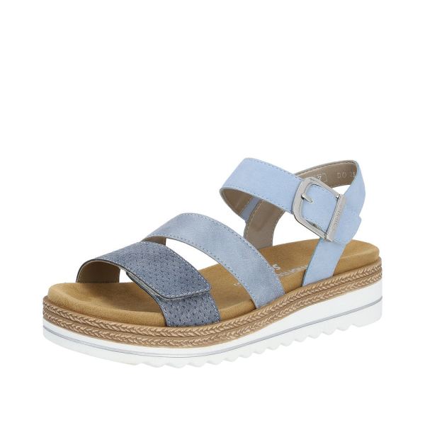 Remonte Women's sandals | Style D0Q55 Casual Sandal - Blue | Free Delivery