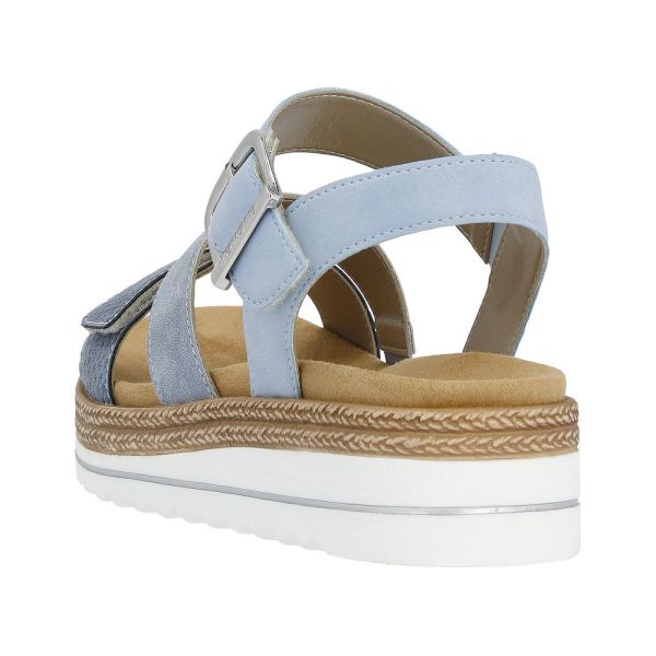 Remonte Women's sandals | Style D0Q55 Casual Sandal - Blue | Free Delivery