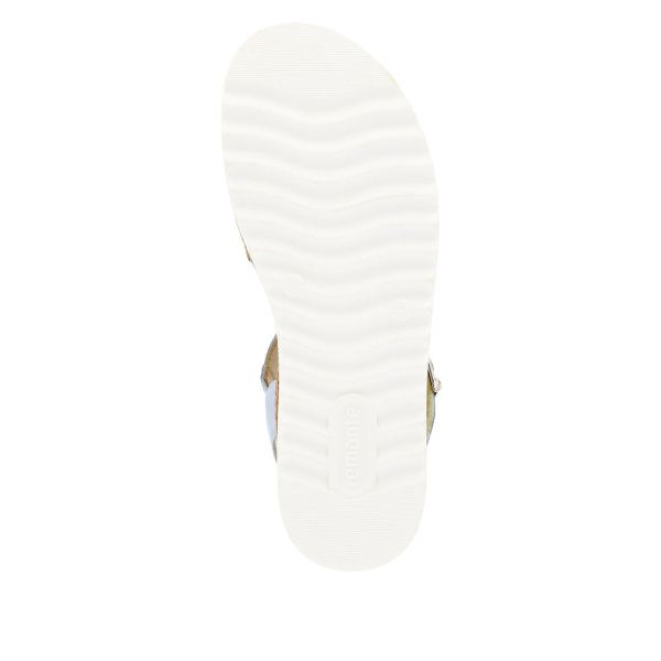 Remonte Women's sandals | Style D0Q55 Casual Sandal - Blue | Free Delivery
