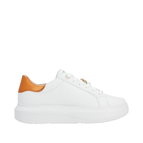 Rieker EVOLUTION Women's shoes | Style W1202 Athletic Lace-up - Orange | Free Delivery