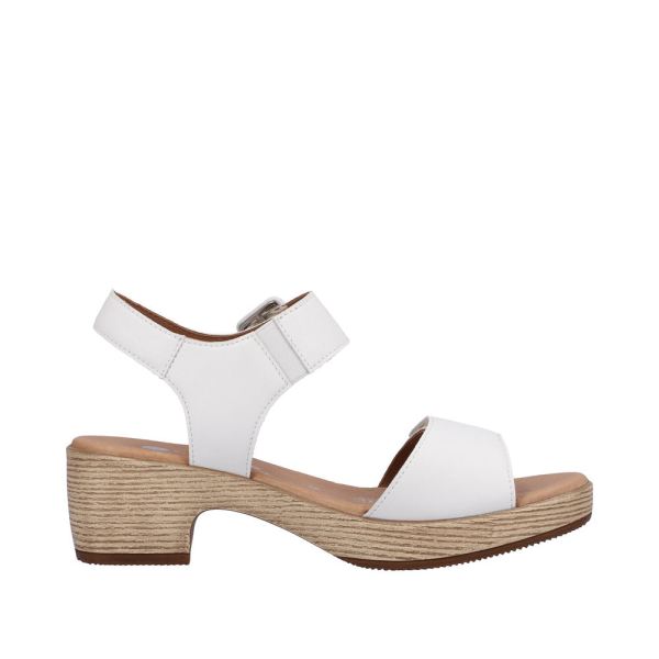 Remonte Women's sandals | Style D0N52 Dress Sandal - White | Free Delivery