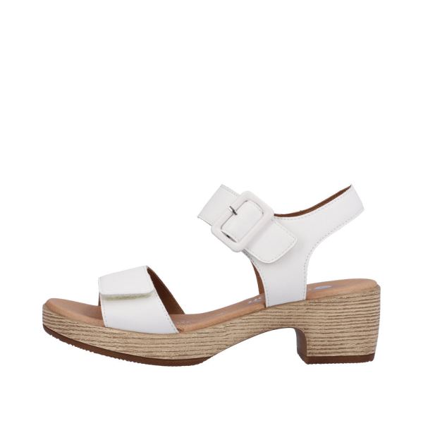 Remonte Women's sandals | Style D0N52 Dress Sandal - White | Free Delivery