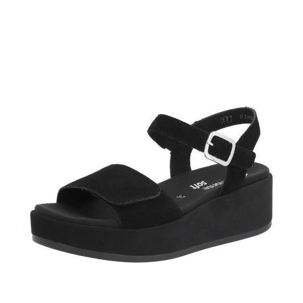 Remonte Women's sandals | Style D1N50 Dress Sandal - Black | Free Delivery