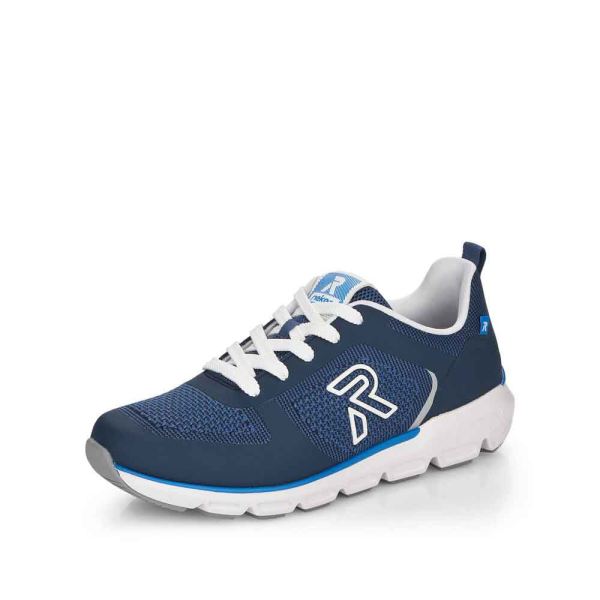 Rieker EVOLUTION Women's shoes | Style 40402 Athletic Lace-up - Blue | Free Delivery