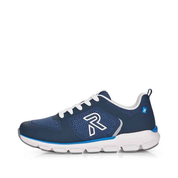 Rieker EVOLUTION Women's shoes | Style 40402 Athletic Lace-up - Blue | Free Delivery