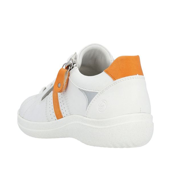 Remonte Women's shoes | Style D1E01 Athletic Lace-up with zip - Orange | Free Delivery