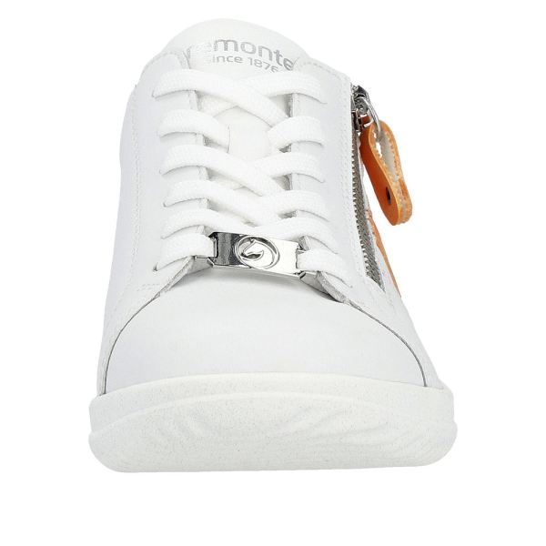 Remonte Women's shoes | Style D1E01 Athletic Lace-up with zip - Orange | Free Delivery