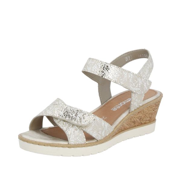 Remonte Women's sandals | Style R6252 Dress Sandal - Gold | Free Delivery