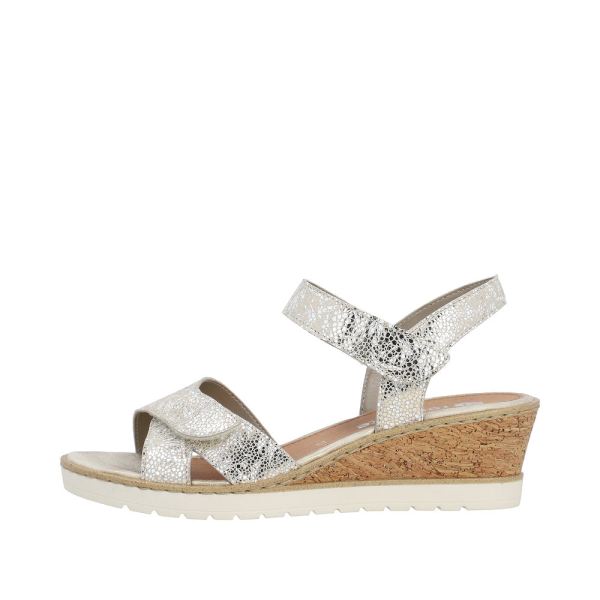 Remonte Women's sandals | Style R6252 Dress Sandal - Gold | Free Delivery