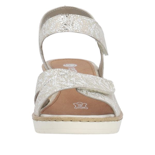 Remonte Women's sandals | Style R6252 Dress Sandal - Gold | Free Delivery