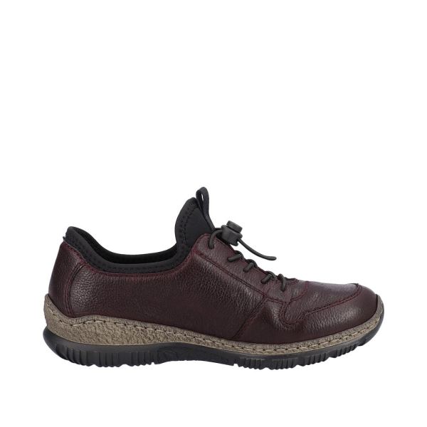 Rieker Leather Women's shoes| N32G0-00 - Red | Free Delivery