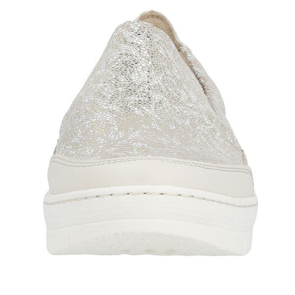 Remonte Women's shoes | Style D5829 Casual Slip-on - Metallic | Free Delivery
