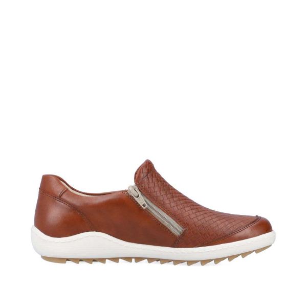 Remonte Women's shoes | Style R1433 Casual Zipper - Brown | Free Delivery