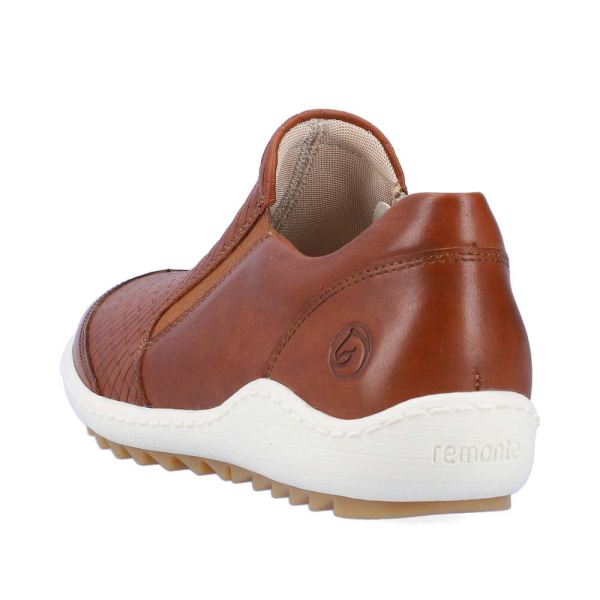 Remonte Women's shoes | Style R1433 Casual Zipper - Brown | Free Delivery