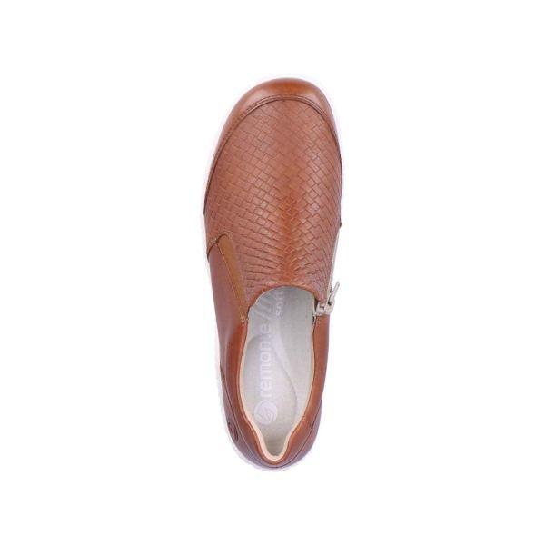 Remonte Women's shoes | Style R1433 Casual Zipper - Brown | Free Delivery