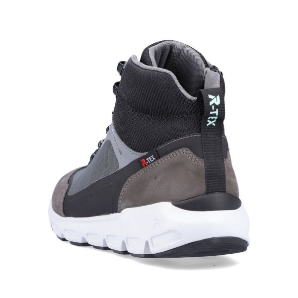 Rieker EVOLUTION Textile Women's Short Boots| 40460 Ankle Boots - Grey Combination | Free Delivery