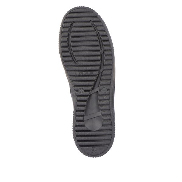 Rieker EVOLUTION Leather Women's mid height boots | W0761 Mid-height Boots - Black | Free Delivery
