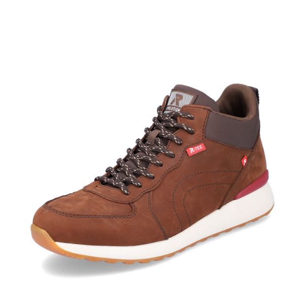 Rieker EVOLUTION Leather Men's boots| 07660-00 Ankle Boots - Brown | Free Delivery