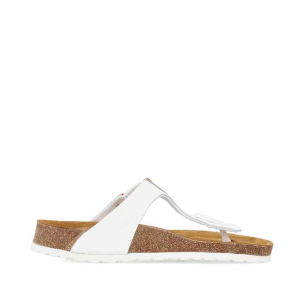 Rieker Women's sandals | Style V8391 Casual Flip Flop - White | Free Delivery
