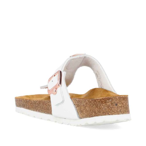 Rieker Women's sandals | Style V8391 Casual Flip Flop - White | Free Delivery